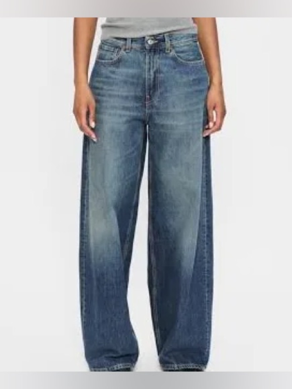 6397 Roomy Jean Blue Denim Size 27